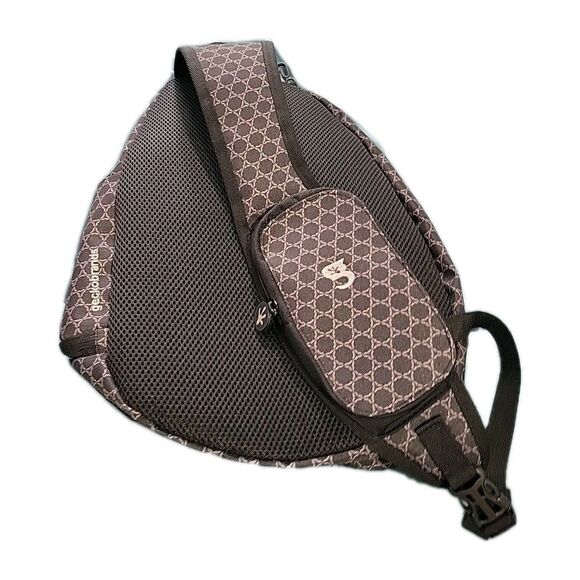 Geckobrands Sling Bag Padded adjustable strap with buckle large pockets EUC - Picture 2 of 10
